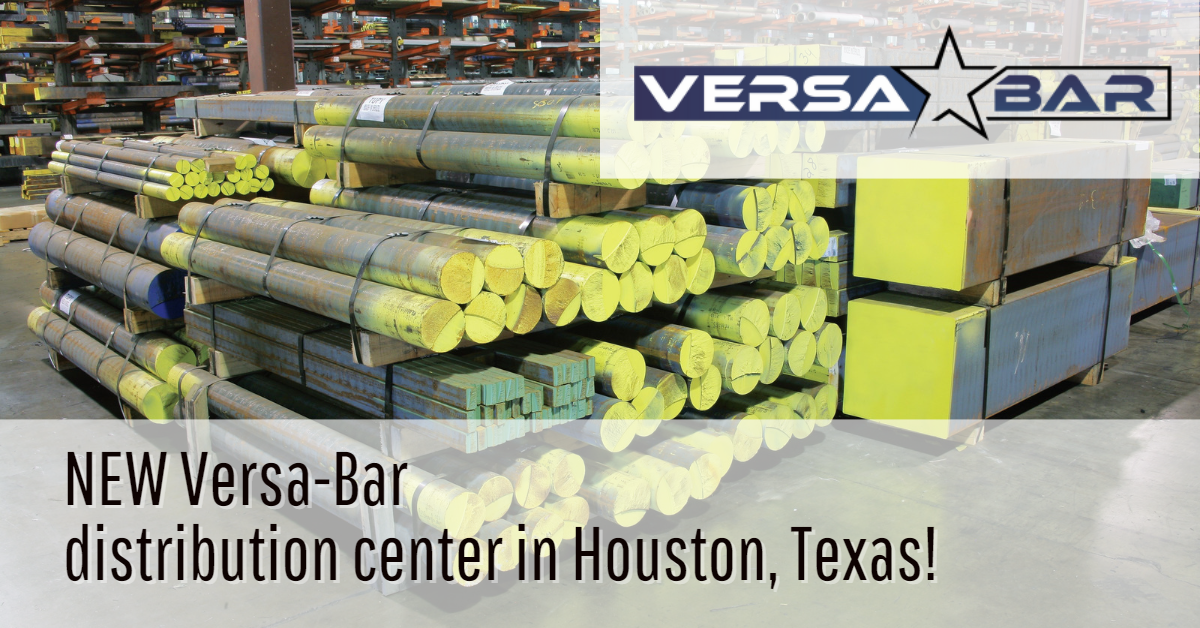 New Versa-Bar distribution location in Houston, Texas! Versa-Bar rods